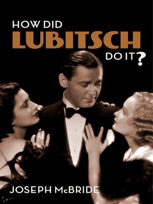How Did Lubitsch Do It? - ebook